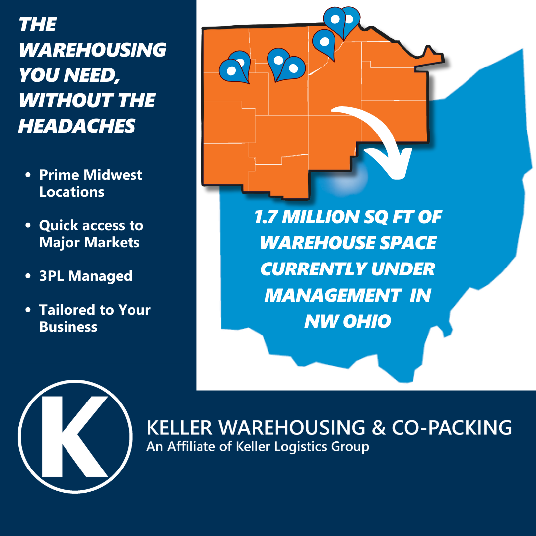 warehouse NW OH LinkedIn ad  (1080 x 1080 px)